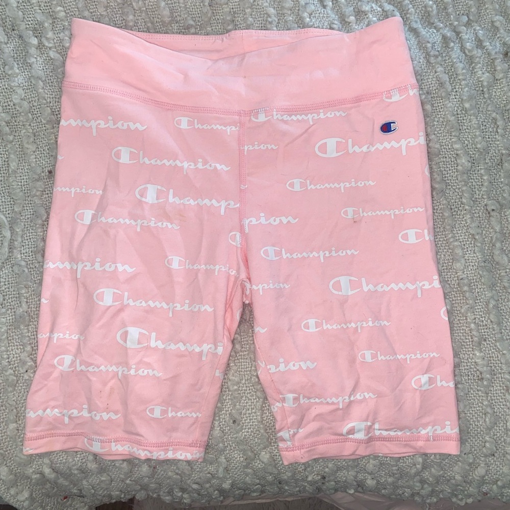 champion biker shorts.